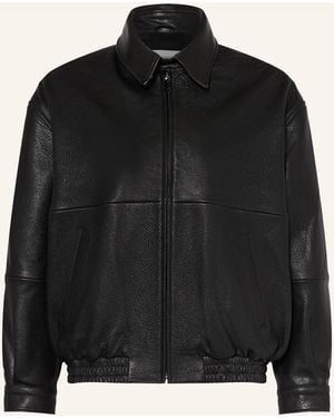 Nour Hammour Lederblouson DORAN - Schwarz