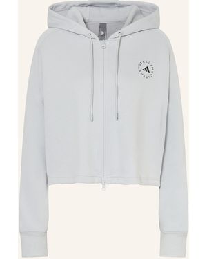 adidas By Stella McCartney Sweatjacke ADIDASBY STELLA MCCARTNEY CROPPED - Weiß
