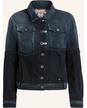 High Jeansjacke BOUNDER - Blau