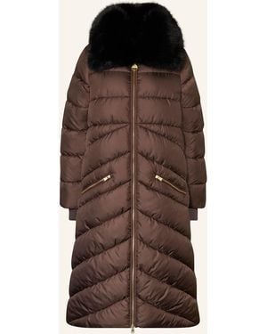 Barbour Steppmantel LONGLINE CYRUS - Braun