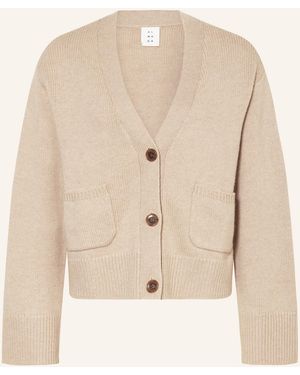 Almada Label Strickjacke BEJA mit Cashmere - Natur