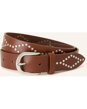 Isabel Marant Ledergürtel LILIANA mit Nieten - Braun
