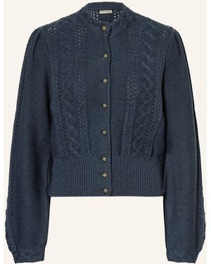gottseidank Strickjanker LEA aus Merinowolle - Blau
