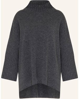 Mrs & HUGS Pullover aus Merinowolle - Blau