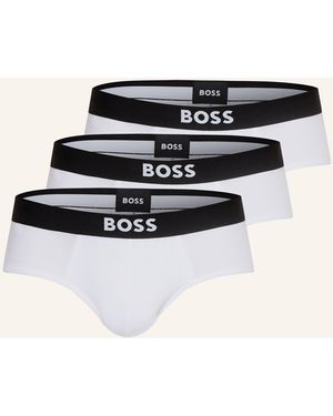 BOSS 3er-Pack Slips ONE - Schwarz