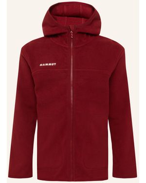 Mammut Midlayer-Jacke WAYMARKER ML mit Kapuze - Rot