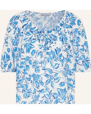 Rails Blusenshirt KIRSTIE mit Leinen - Blau