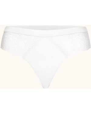 erlich textil Gertrud String große Cups mit Baumwolle (aus Umstellung auf biologischen Anbau) - flache Nähte - Natur