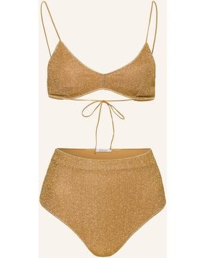 Oséree Triangel-Bikini LUMIERE mit Glitzergarn - Natur