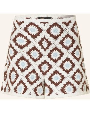 Maje Häkelshorts - Natur