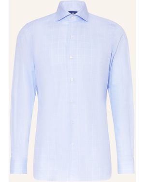 Finamore 1925 Hemd NAPOLI Regular Fit - Blau