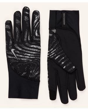 Nike Multisport-Handschuhe PACER MIDWEIGHT RG mit Touchscreen-Funktion - Schwarz