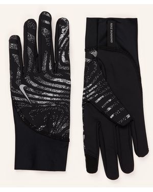 Nike Multisport-Handschuhe PACER MIDWEIGHT RG mit Touchscreen-Funktion - Schwarz