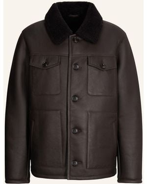 Windsor. Lederjacke - Schwarz