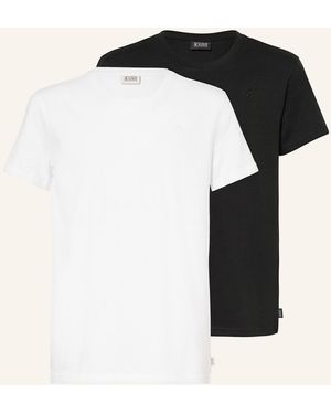 Scotch & Soda 2er-Pack T-Shirts CORE - Schwarz