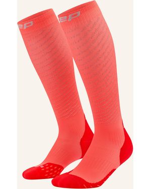 Cep Pro run reflective socks, tall, 3.0, women - Rot