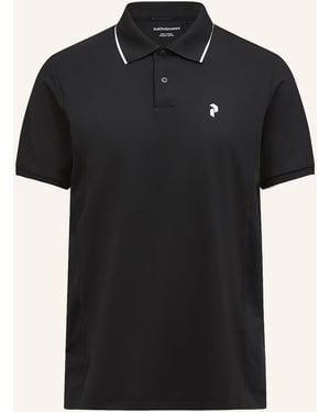 Peak Performance Funktions-Poloshirt MOUNTAINBREATH - Schwarz