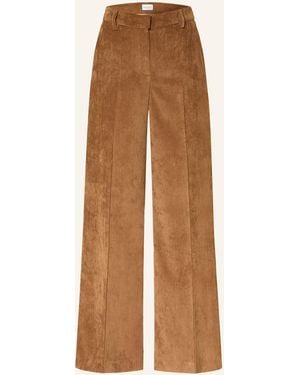 Seductive Marlenehose SHILOH aus Cord - Natur