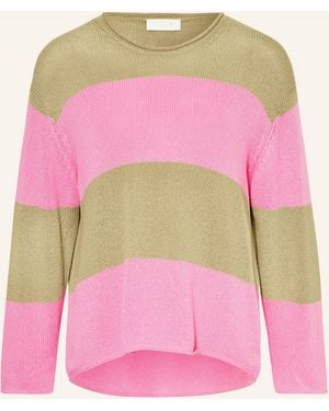 CATNOIR Pullover mit Leinen - Pink