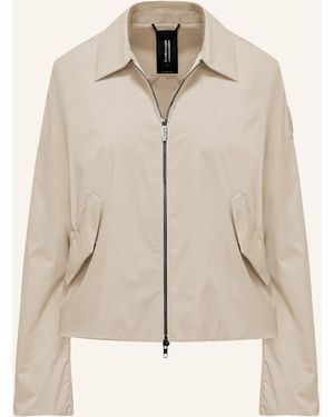 Bomboogie Jacke mit Kragen und Reißverschluss - Natur