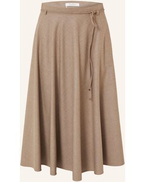 Max Mara Rock CALIFFO mit Cashmere - Braun