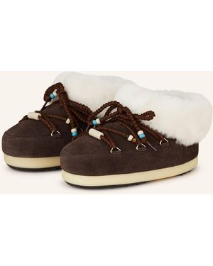Moon Boot S EVX SUEDE BEADS - Natur