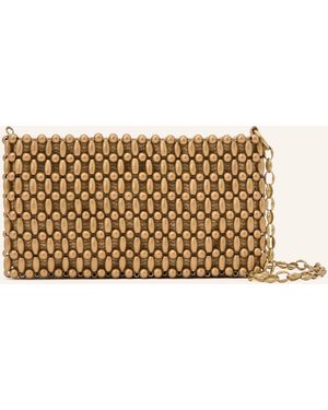Reiss Schultertasche BEATRIX mit Schmuckperlen - Natur