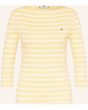 Tommy Hilfiger Shirt mit 3/4-Arm - Natur
