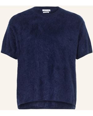 Mrs & HUGS Strickshirt aus Cashmere - Blau