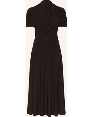 Norma Kamali Jerseykleid - Schwarz