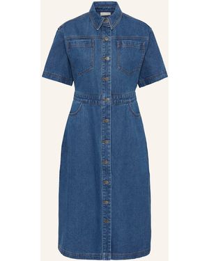 Kaffe Jeanskleid KAMYAH - Blau