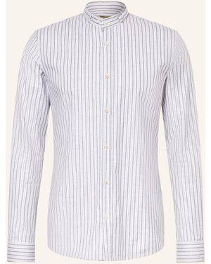 gottseidank Trachtenhemd LENZ Slim Fit mit Stehkragen - Weiß