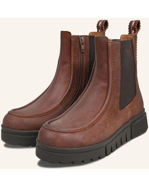 CRICKIT Chelsea-Boots ULDINA - Braun