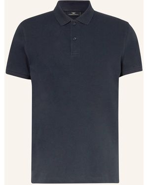 STROKESMAN'S Piqué-Poloshirt - Blau