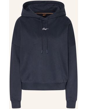 BOSS Hoodie EHOODY - Blau