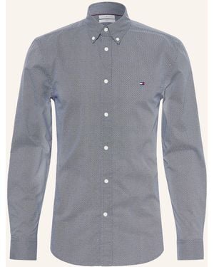 Tommy Hilfiger Hemd Slim Fit - Blau