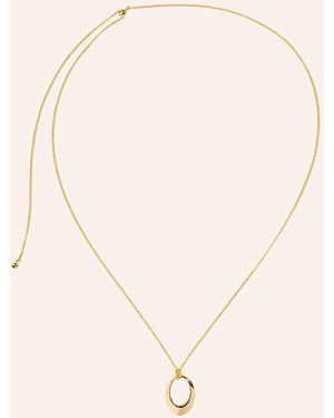 Pompidou Halskette OVAL PEBBLES NECKLACE by GLAMBOU - Natur