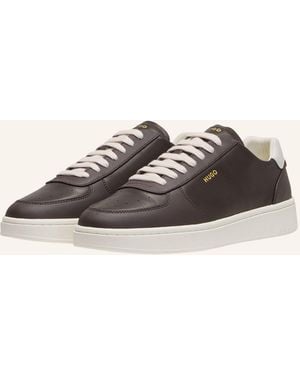 HUGO Sneaker NESTON_TENN_ALLT - Braun