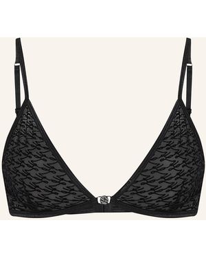 KARL LAGERFELD Top - Schwarz