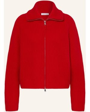 Mrs & HUGS Strickjacke mit Cashmere - Rot