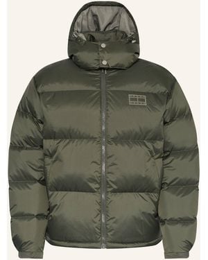 Tommy Hilfiger Daunenjacke ALASKA mit abnehmbarer Kapuze - Grün