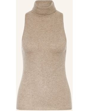 Almada Label Stricktop VIDA aus Cashmere - Natur
