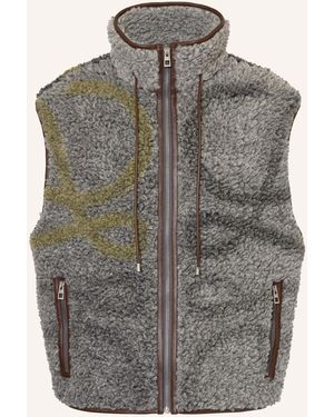 Loewe Teddyfell-Weste - Grau