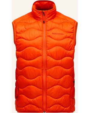 Peak Performance Daunenweste - Orange
