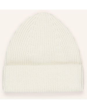 Roberto Collina Mütze aus Merinowolle - Natur