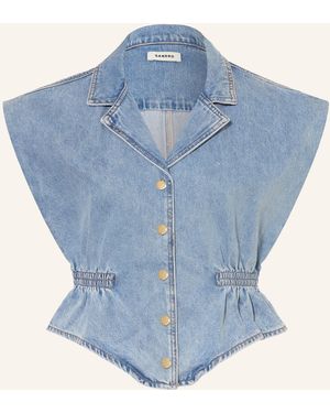 Sandro Jeansweste - Blau