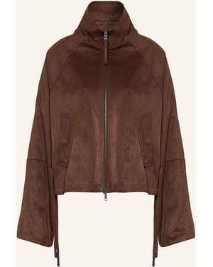 Beaumont Organic Blouson ERIS in Lederoptik - Braun