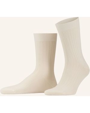 Sandro Socken mit Seide - Natur