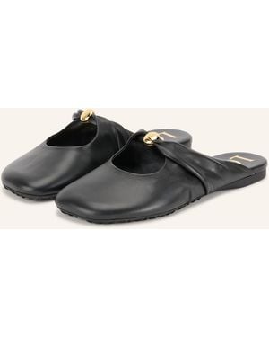 Loewe Mules PEBBLE SOFT - Schwarz