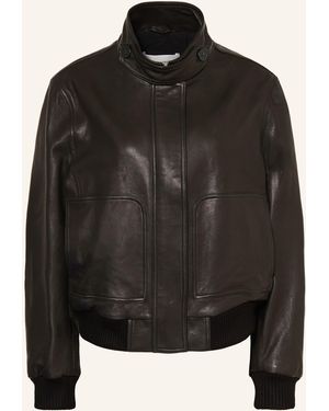 Nour Hammour Lederjacke RIOS - Schwarz